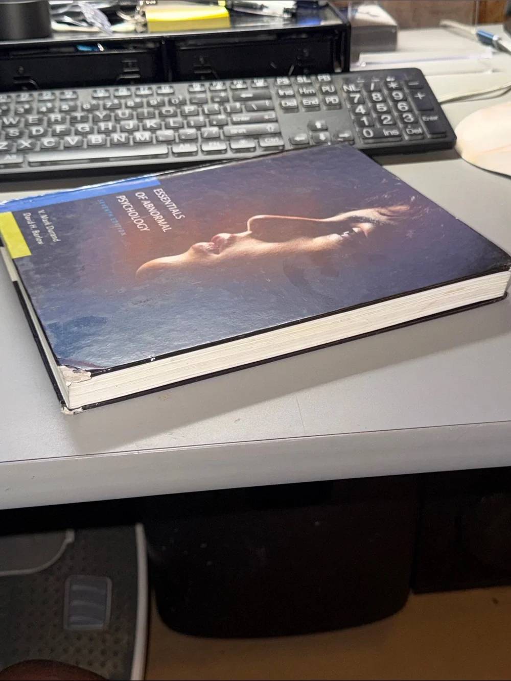 Blue and Black Book Cover Sleeve for Textbooks